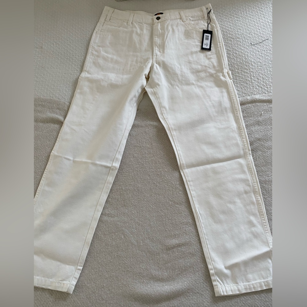 DICKIES Relaxed Fit Straight Leg Painters Pants 33-34/30